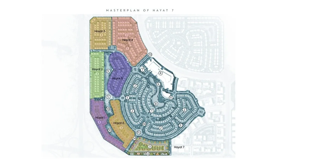 Hayat 7 master plan