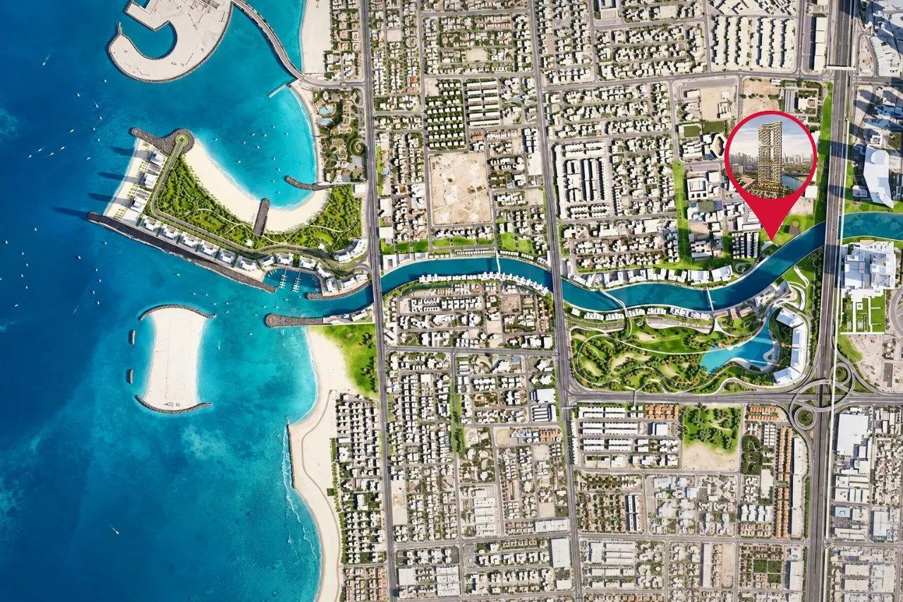 Amali Residences at Business Bay master plan