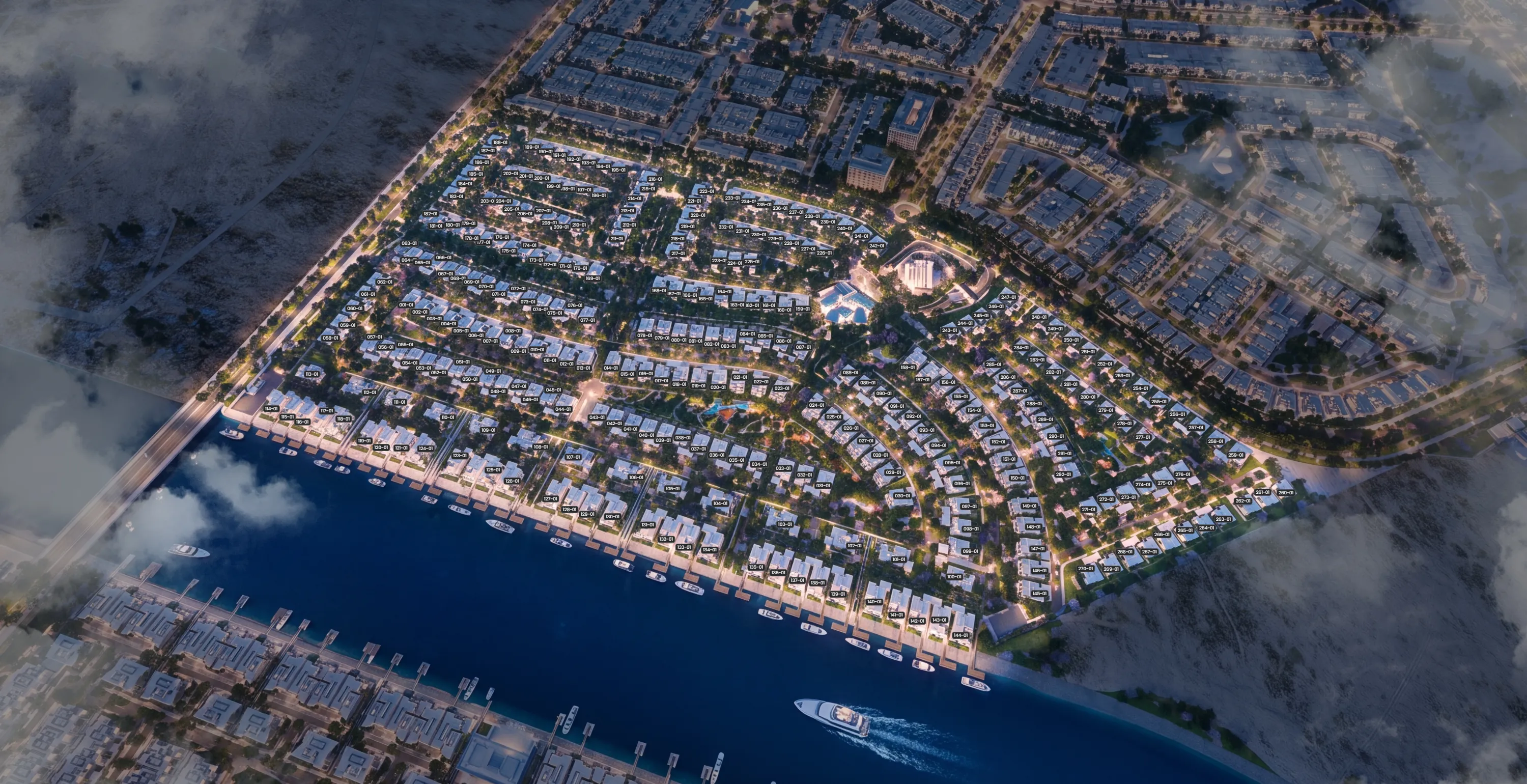 Yas Riva Reserve master plan