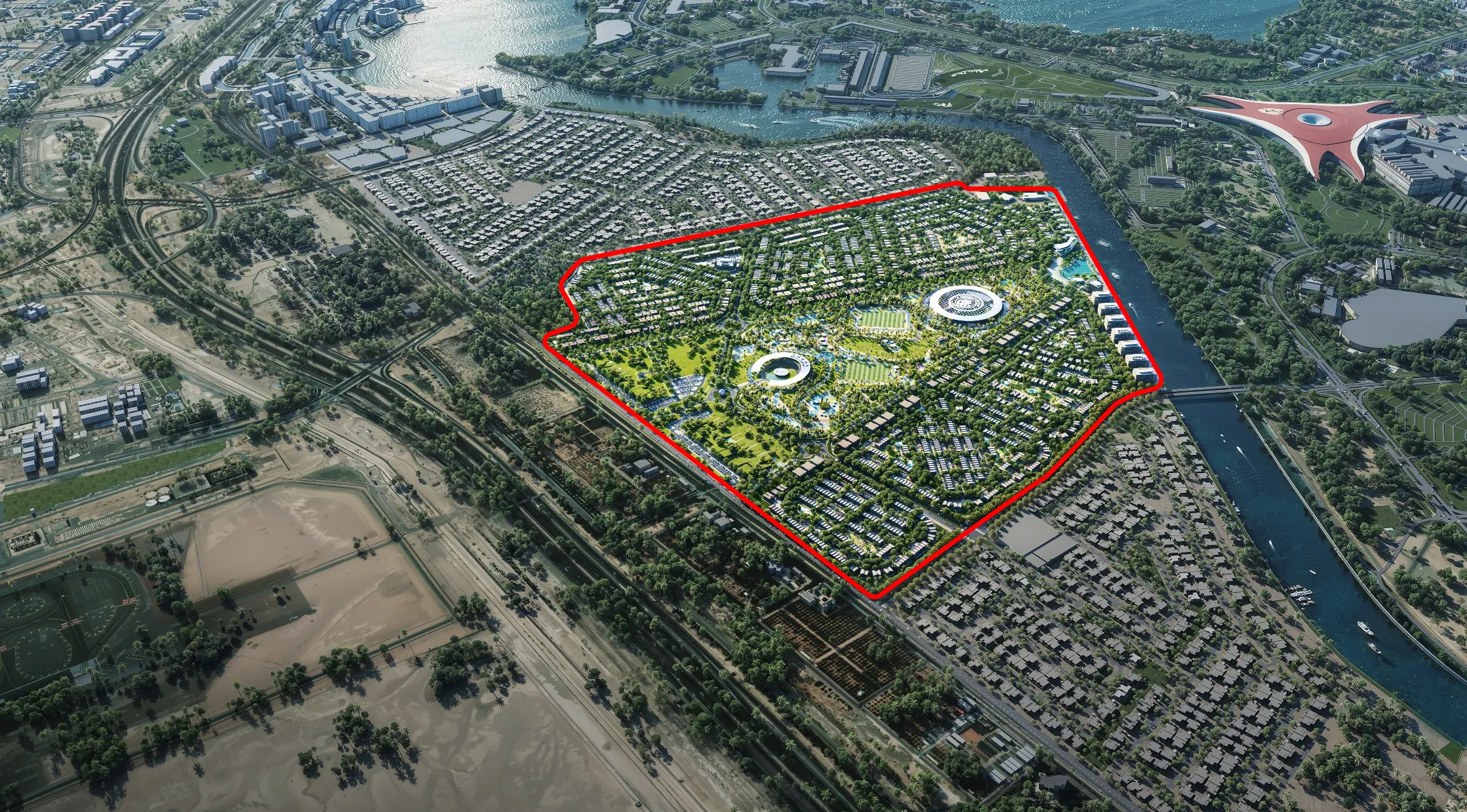 Manchester City Yas Residences by Ohana Phase 2 master plan 1