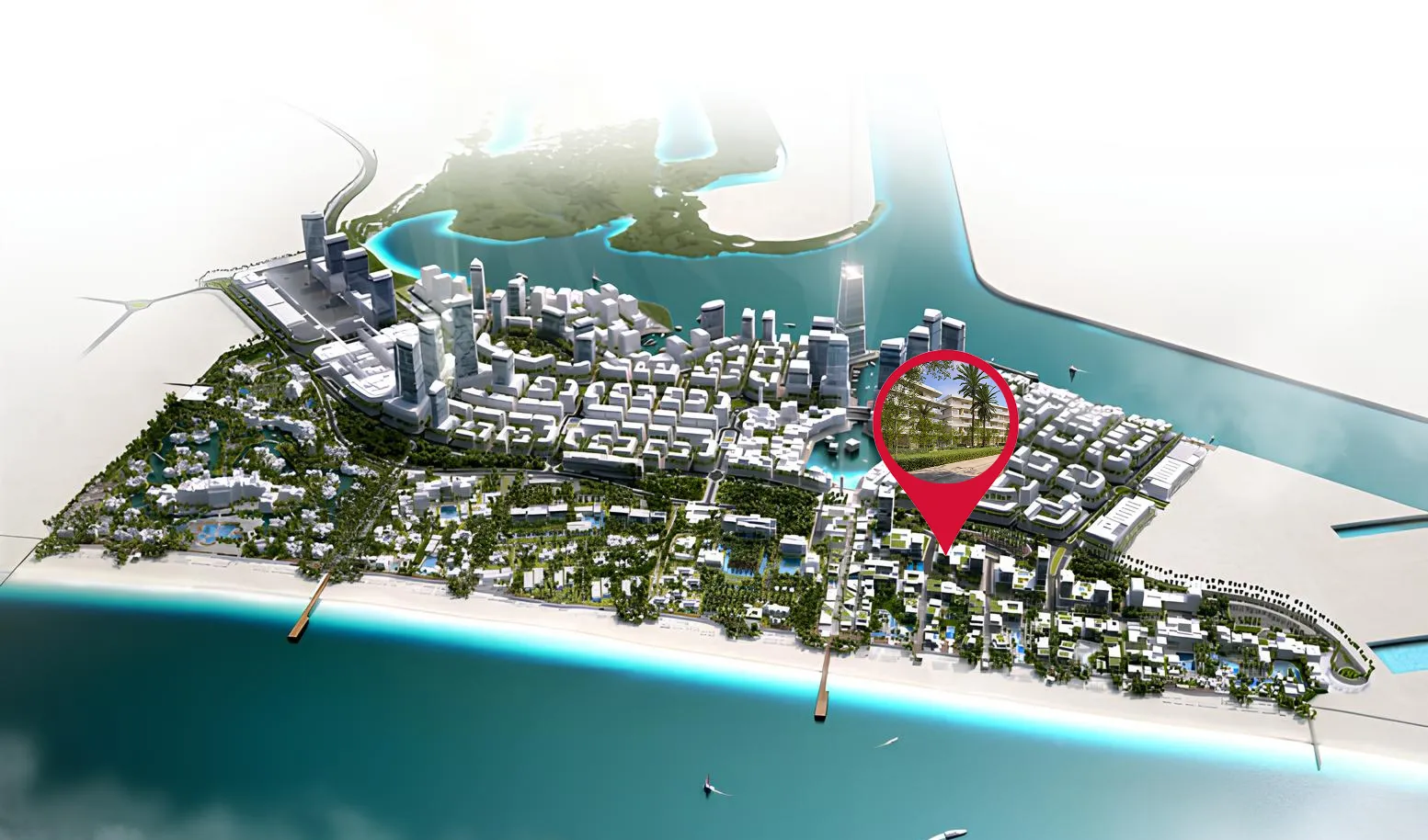 Al Zorah Seaside Hills master plan