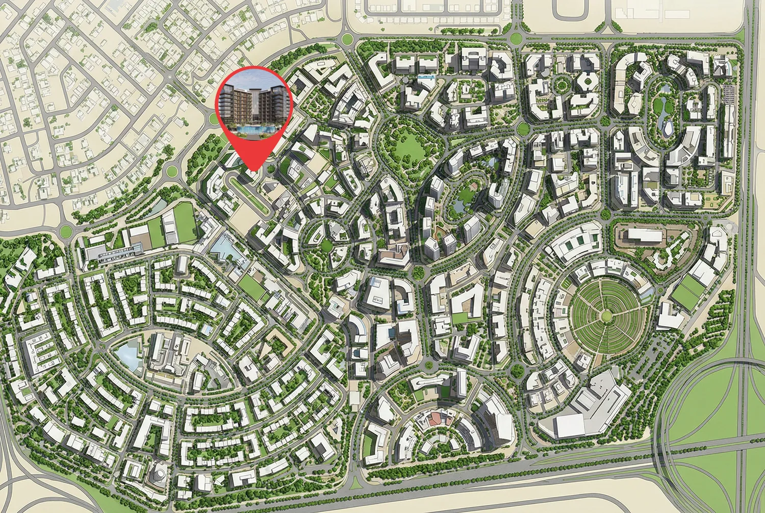 Floarea Residence master plan