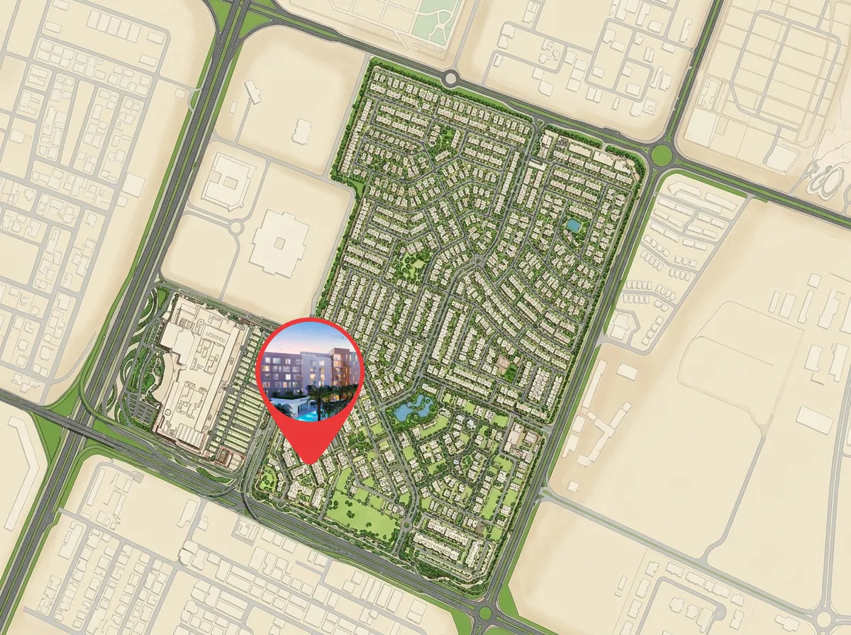 Uptown Al Zahia master plan