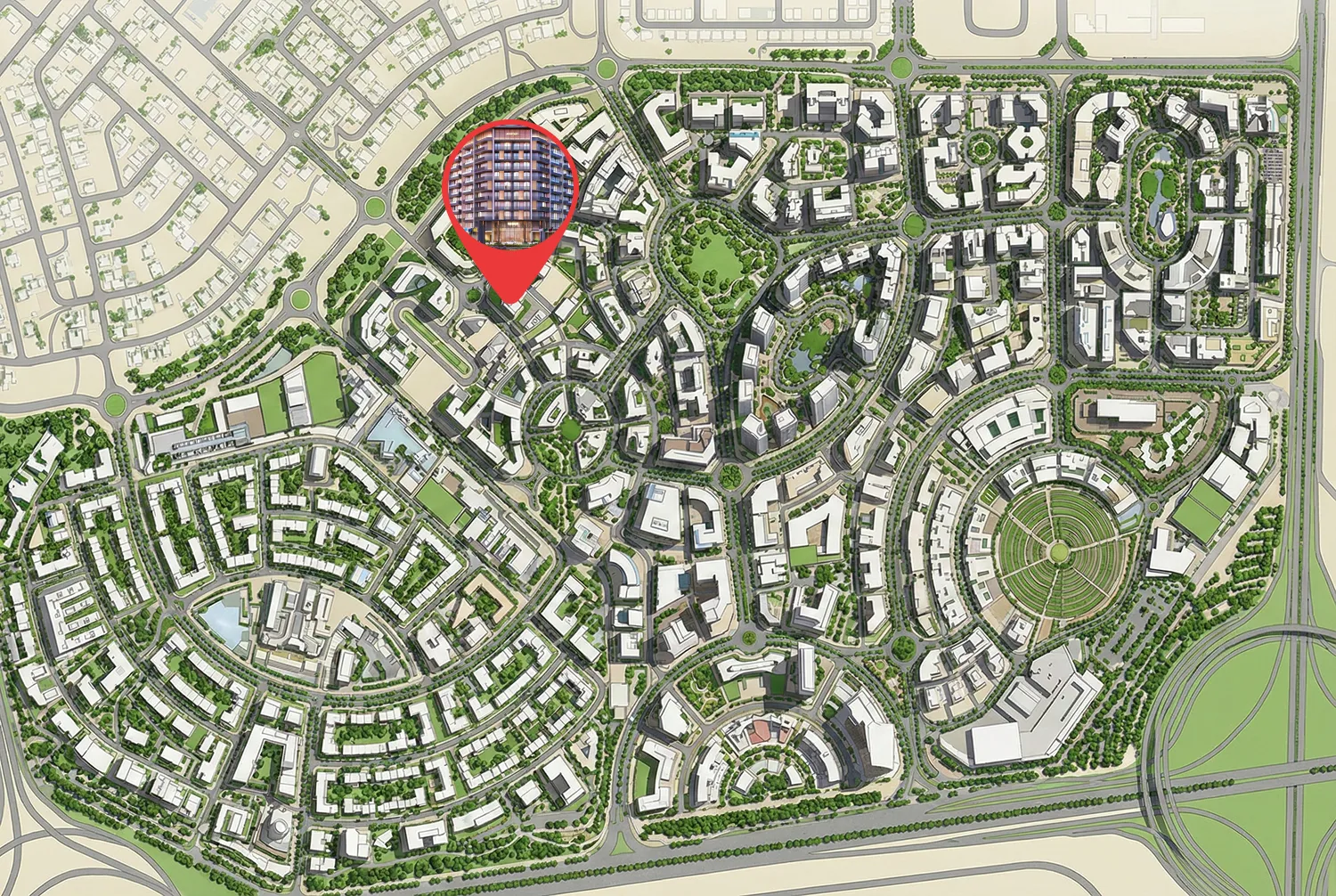 Marquis Galleria master plan