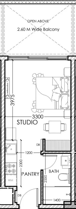 Dugasta Al Haseen Residences 5 floor plan