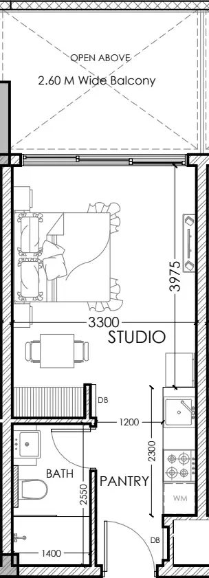 Dugasta Al Haseen Residences 5 floor plan