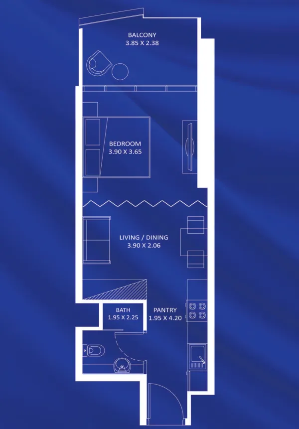 0BR Layout