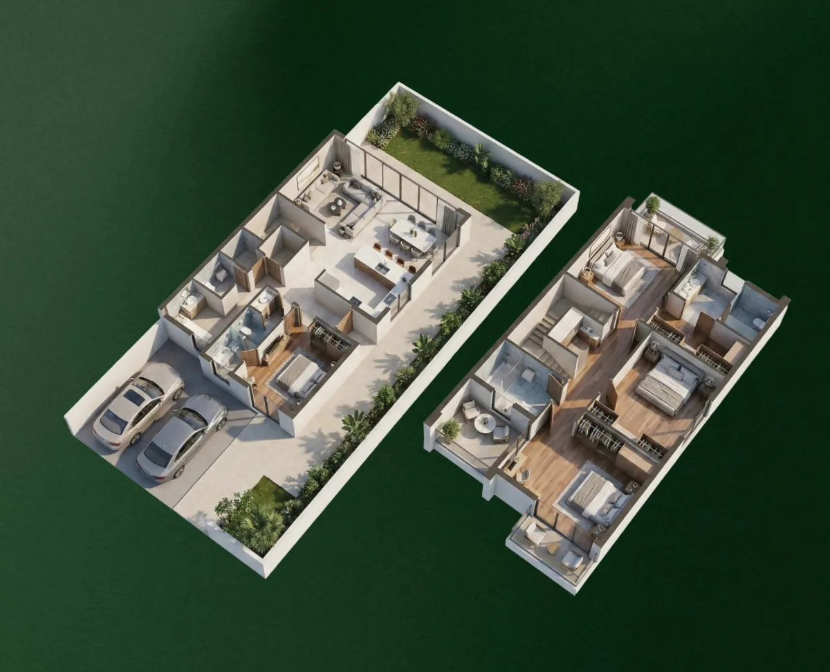 4-bedroom home floor plan