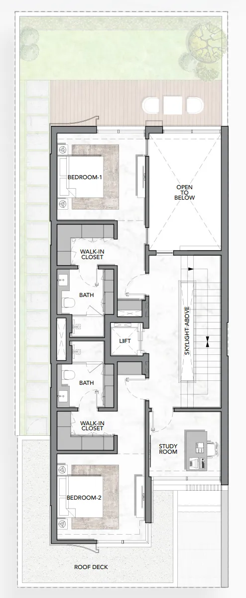 3 bed