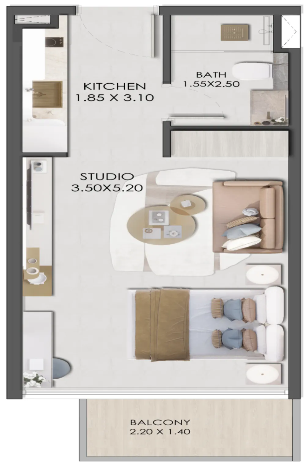 Prescott Legado by Prescott Studio floor plan