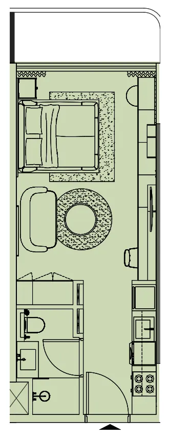 Studio floor plan