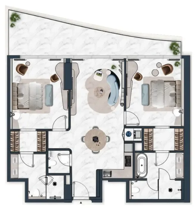 2BR Layout