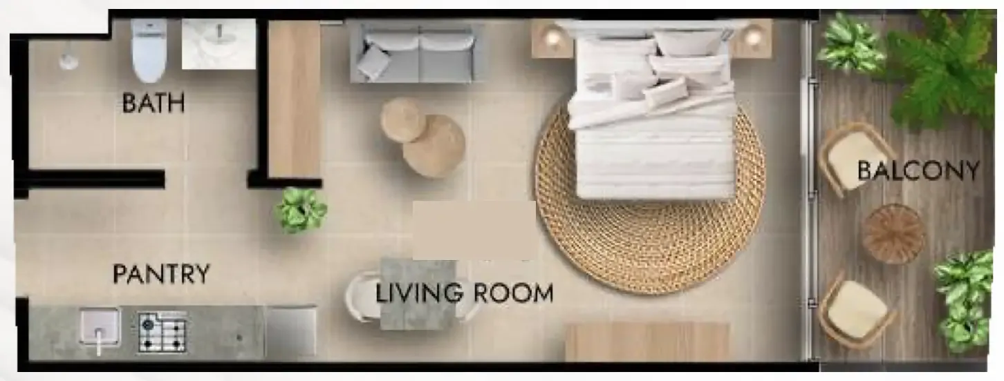 0BR Layout