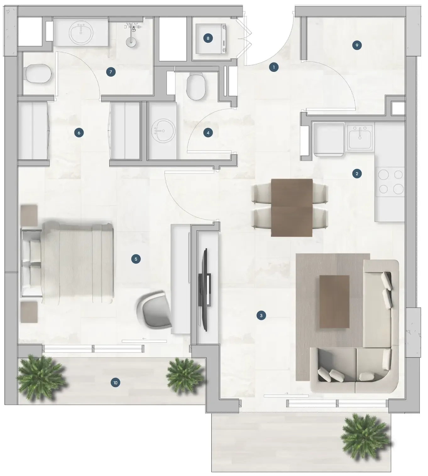 Centurion Sola Residences floor plan