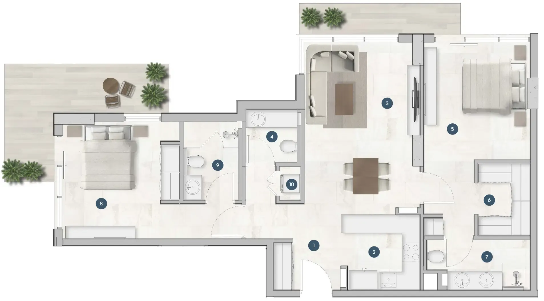 Centurion Sola Residences floor plan