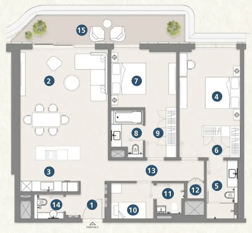 2BR Layout