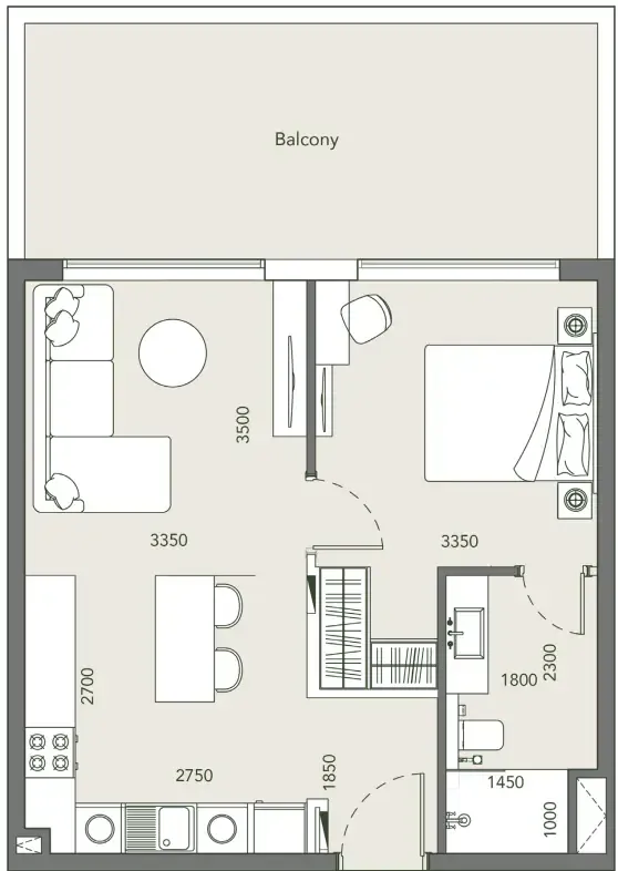 Laya Courtyard — floor plan