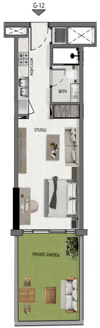 Avana Residences — floor plan