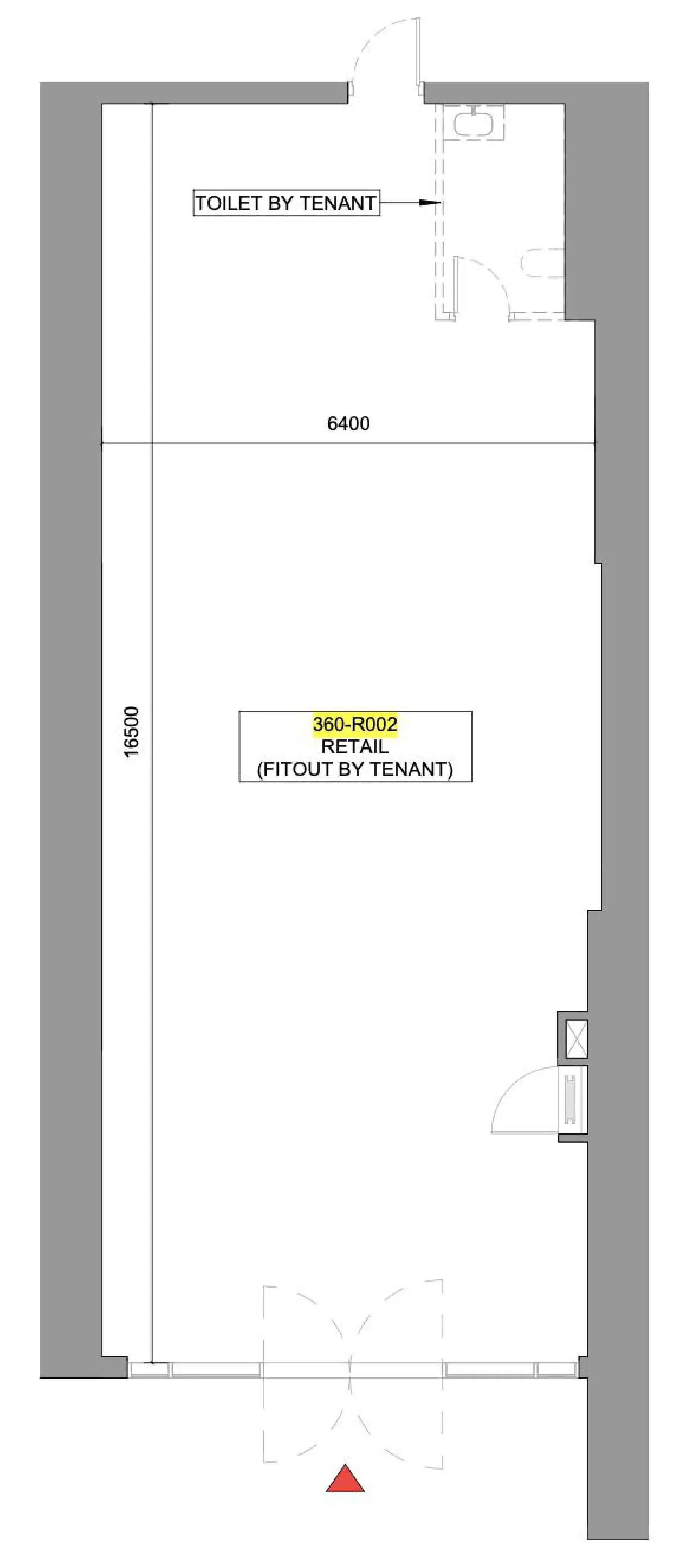 360 Riverside Crescent — 1 Bedroom floor plan