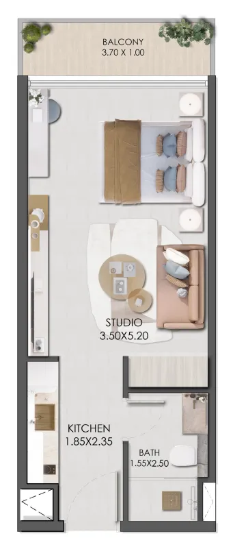 Prescott Legado by Prescott Studio floor plan