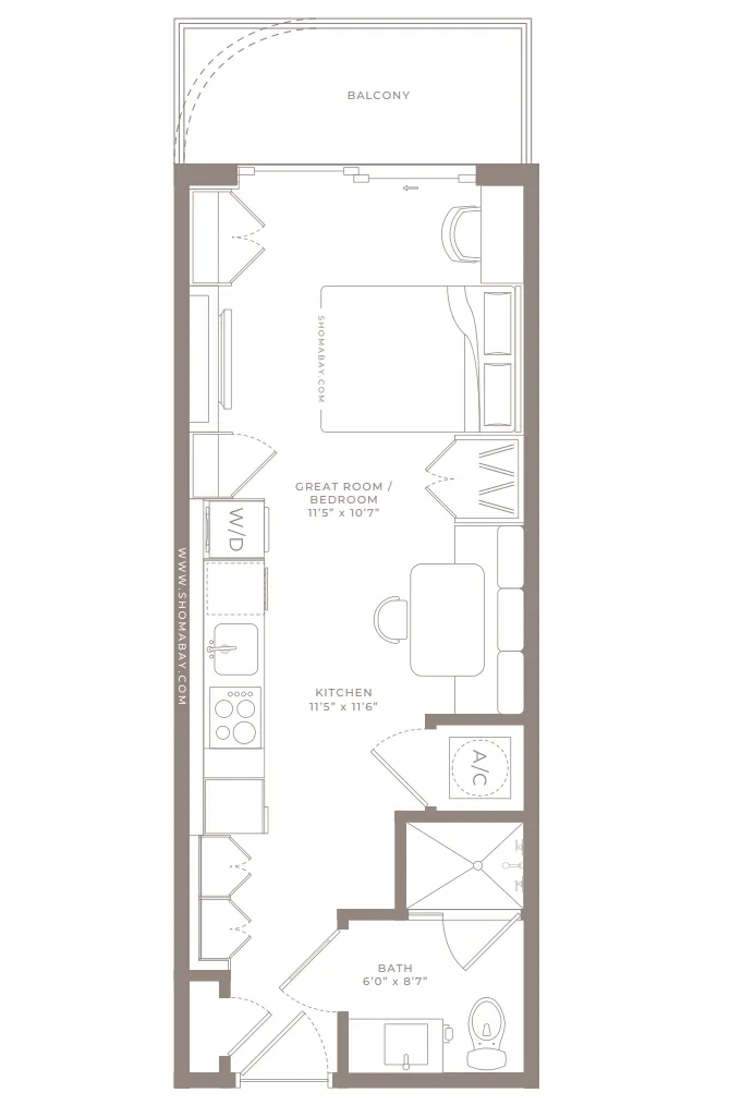 Shoma Bay — 4 Bedrooms floor plan