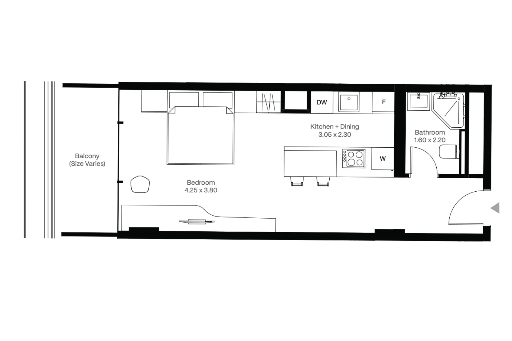 Brabus Island Baku — 5 Bedrooms floor plan