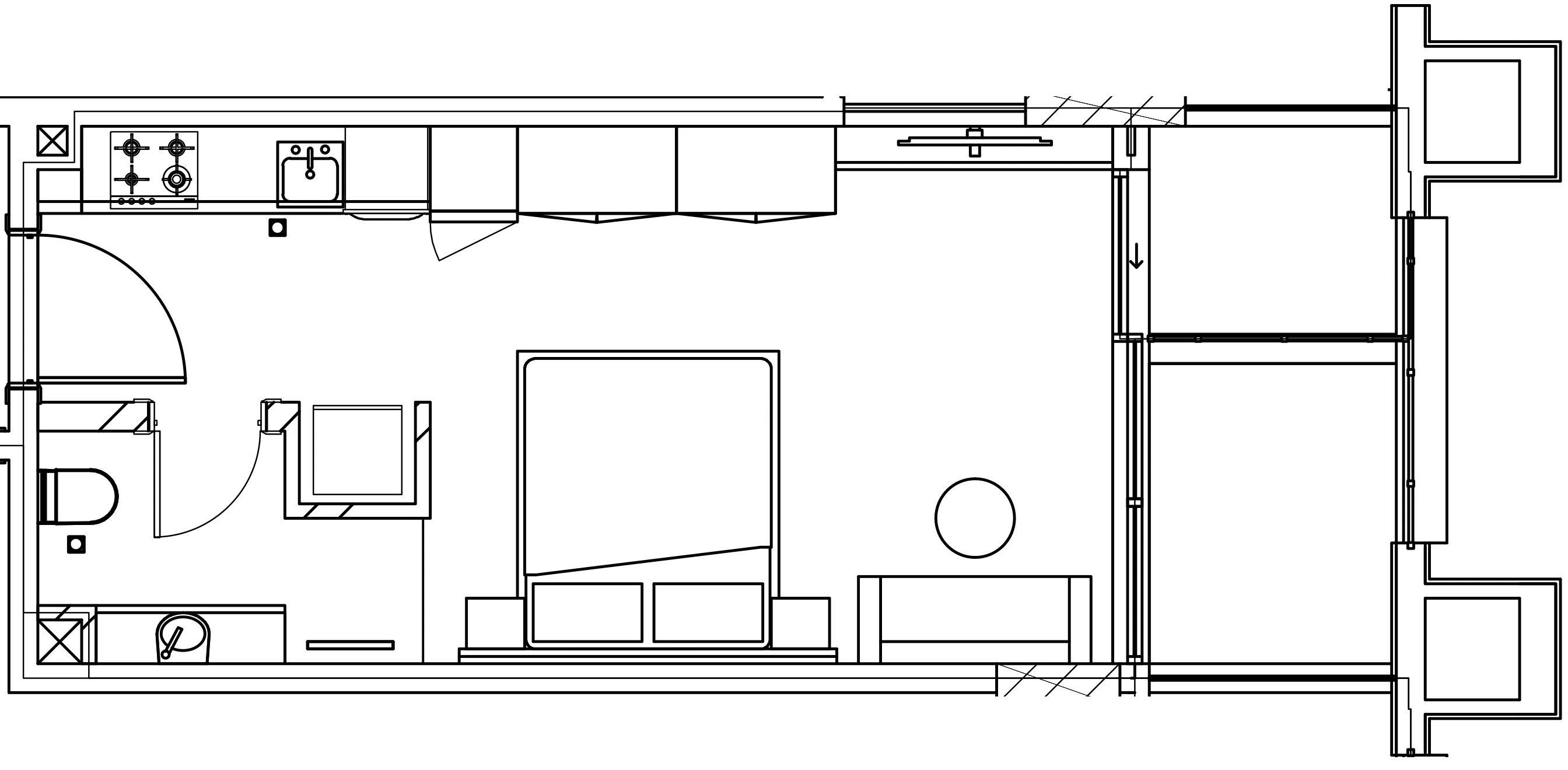 Studio floor plan