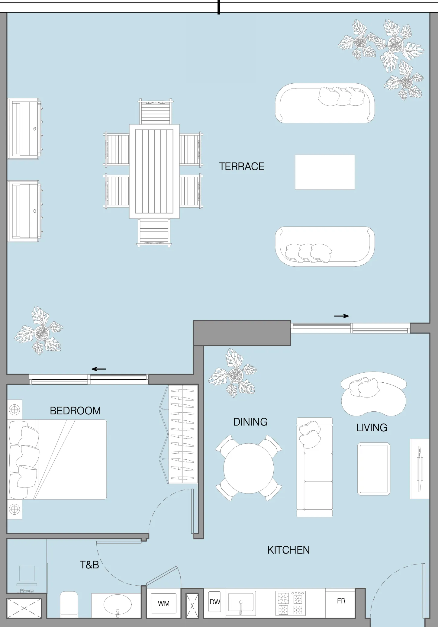 1BR Layout