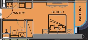 Studio floor plan