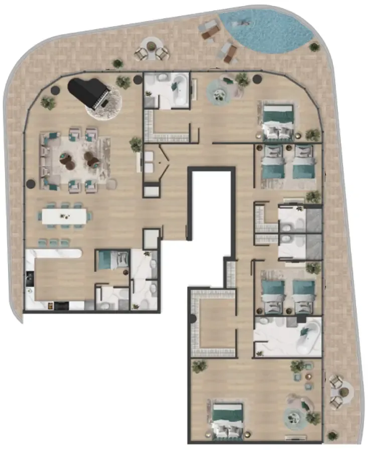 4BR Layout