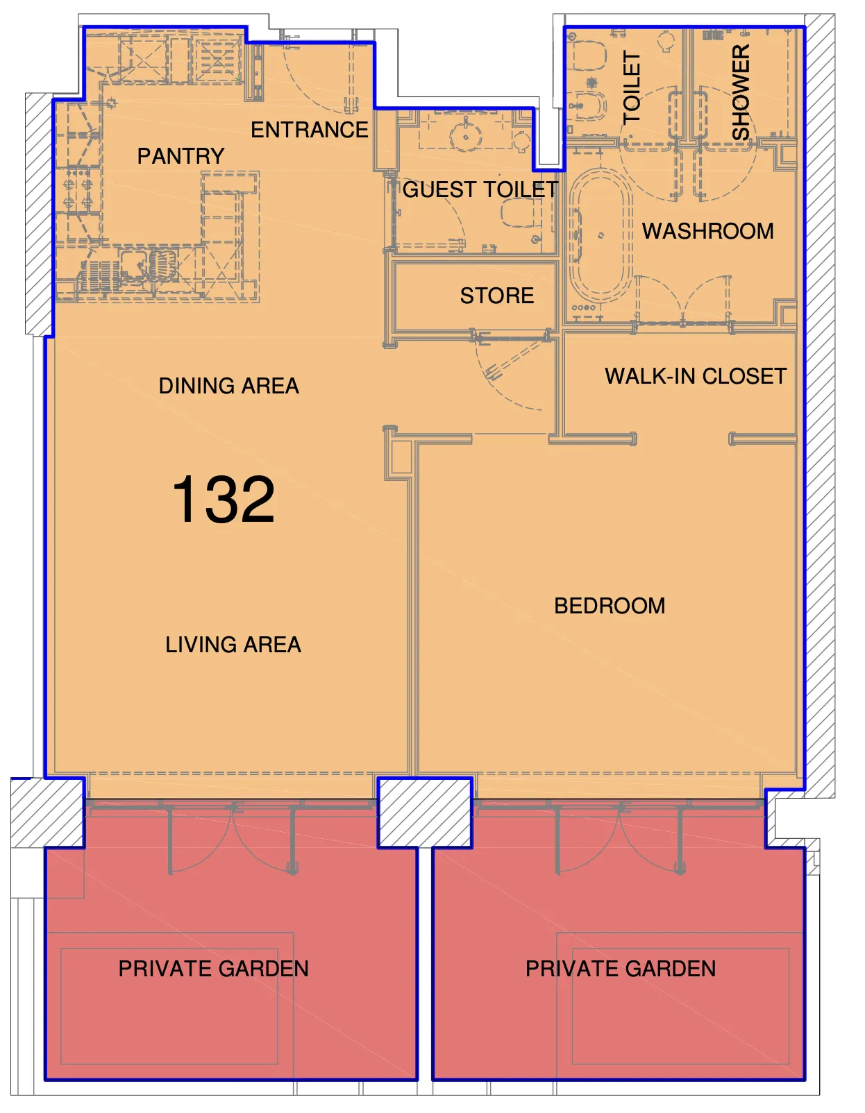 1BR Layout
