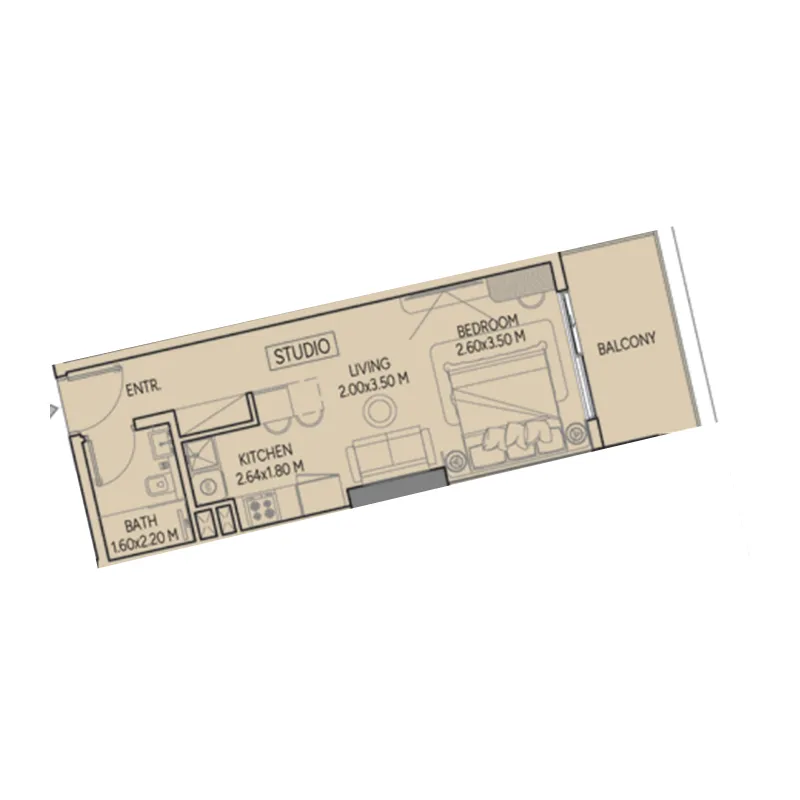 0BR Layout