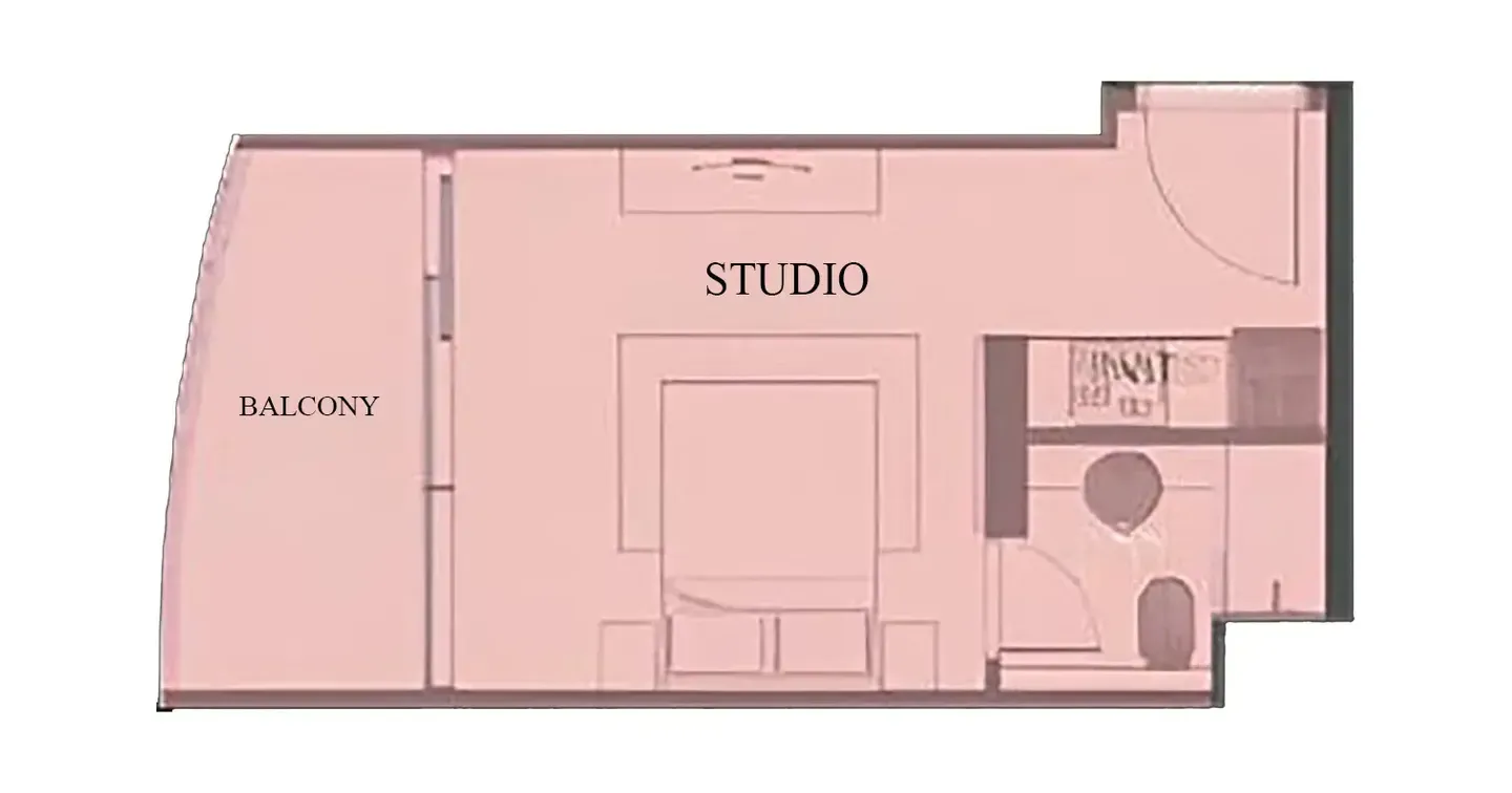 Studio floor plan
