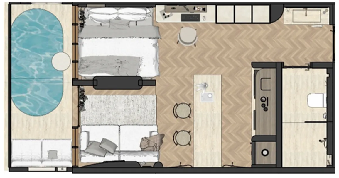 1BR Layout