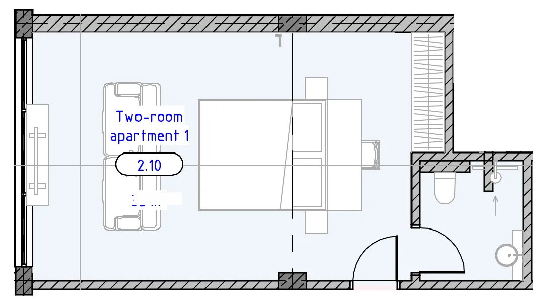 1BR Layout