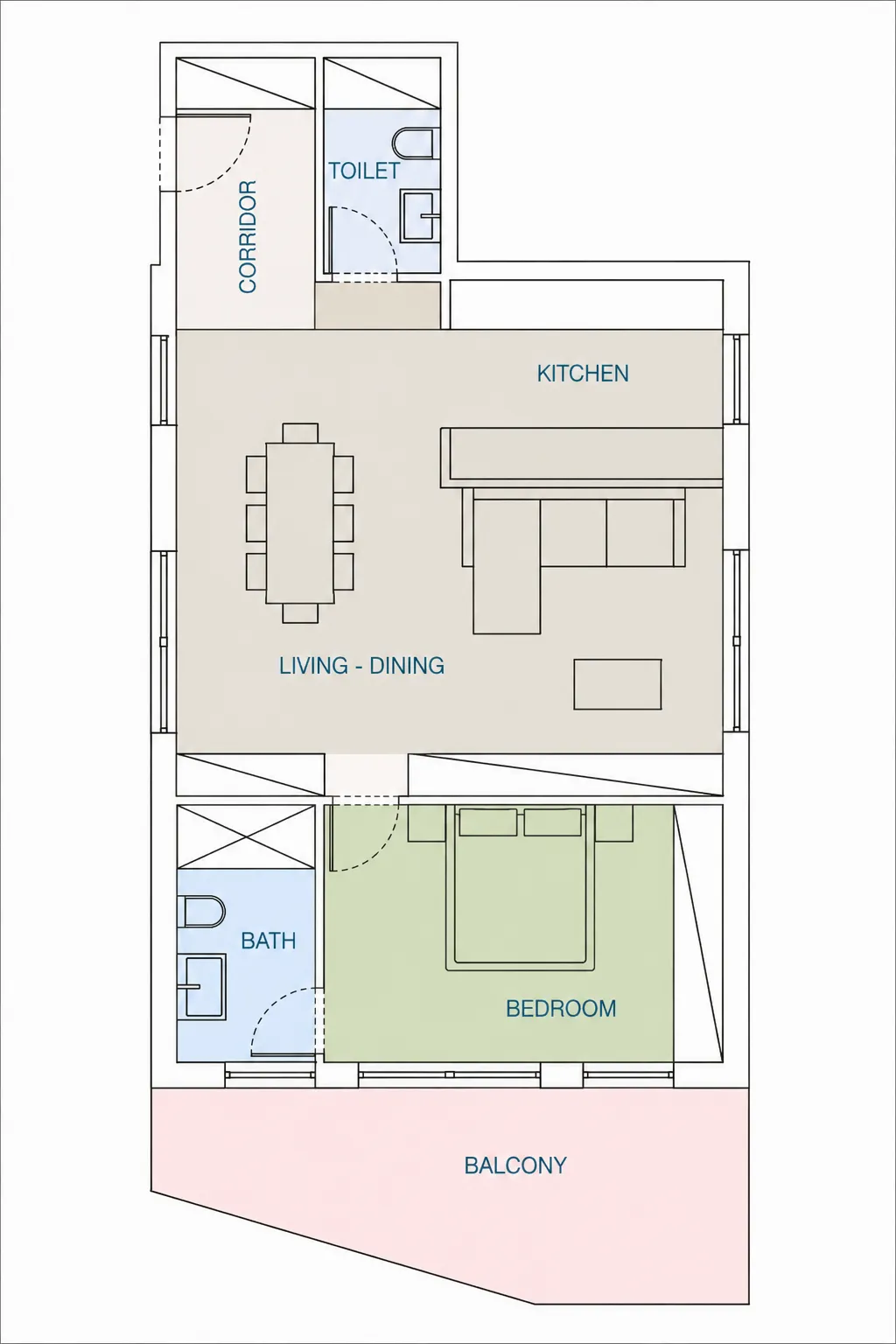 Uptown Muscat — 4 Bedrooms floor plan