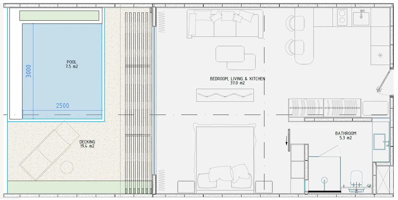 1BR Layout