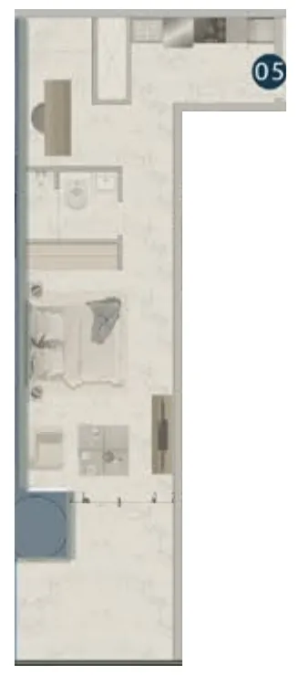 London Gate Franck Muller Vanguard Studio floor plan