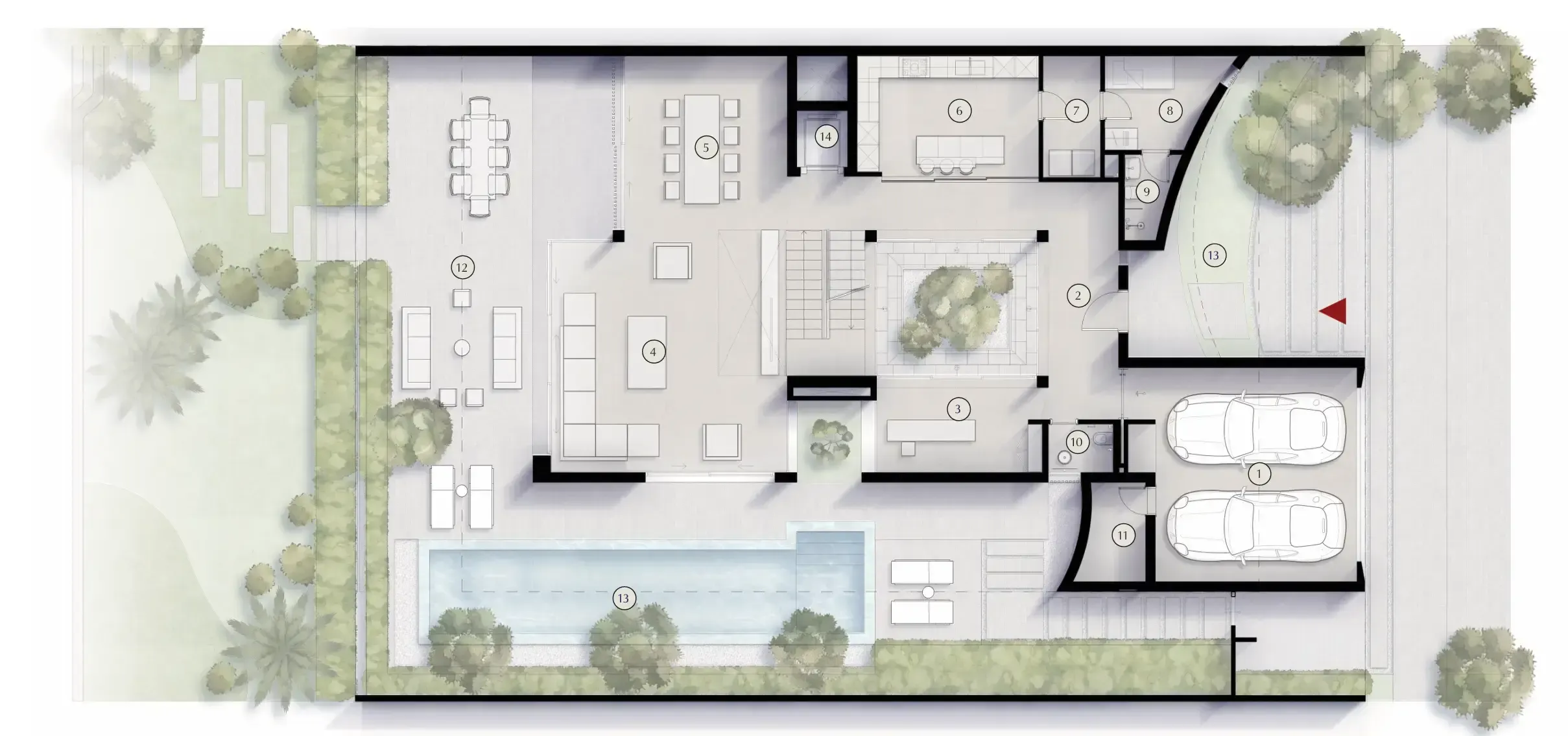 Zaya Developer Lunaya floor plan