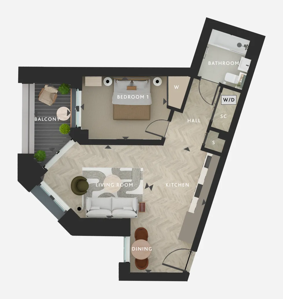 1 Bedroom