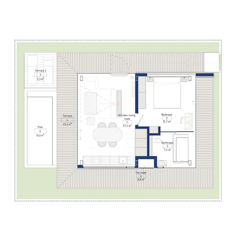 1BR Layout
