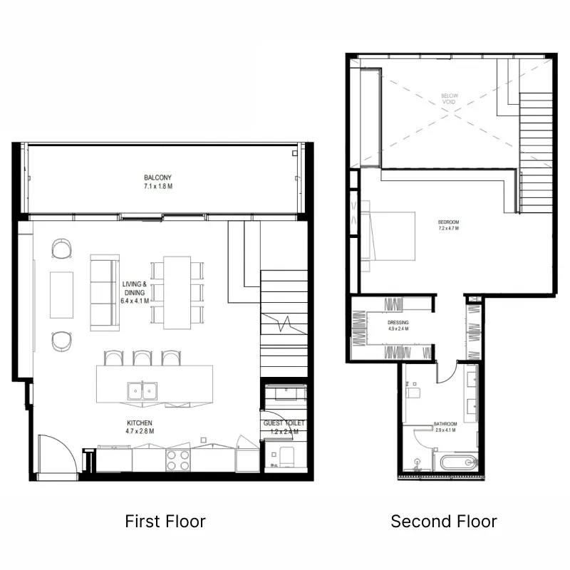 1 bed