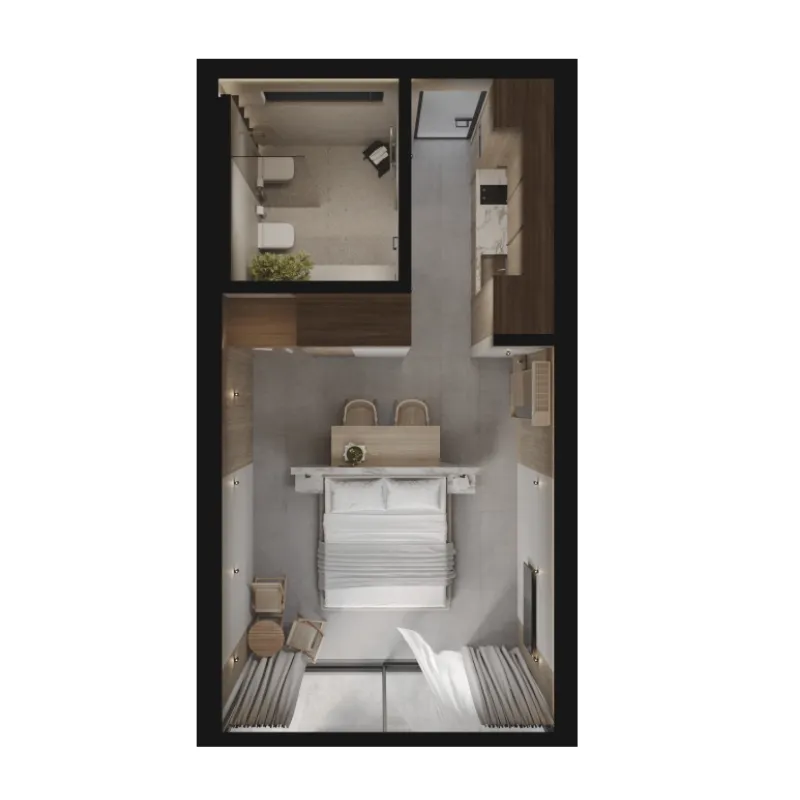 1BR Layout