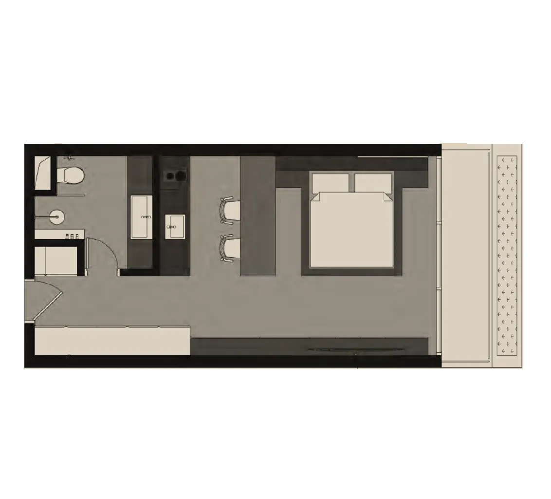 1BR Layout