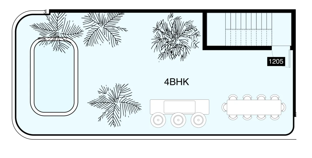 Villa Del Gavi — floor plan