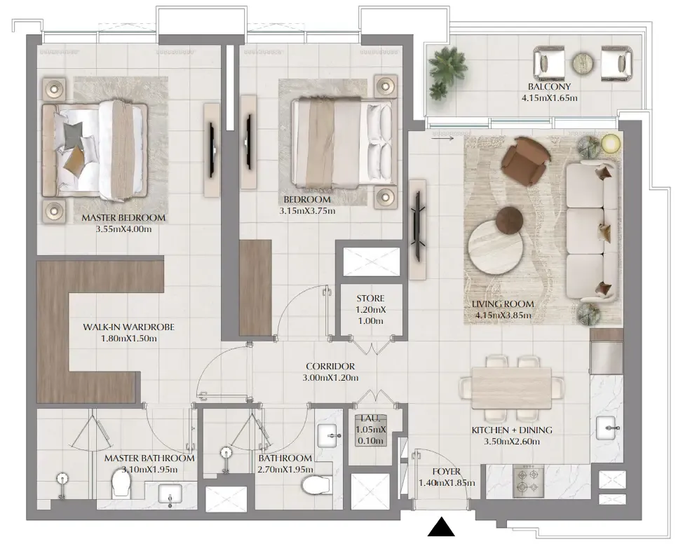 Emaar Terra Woods floor plan