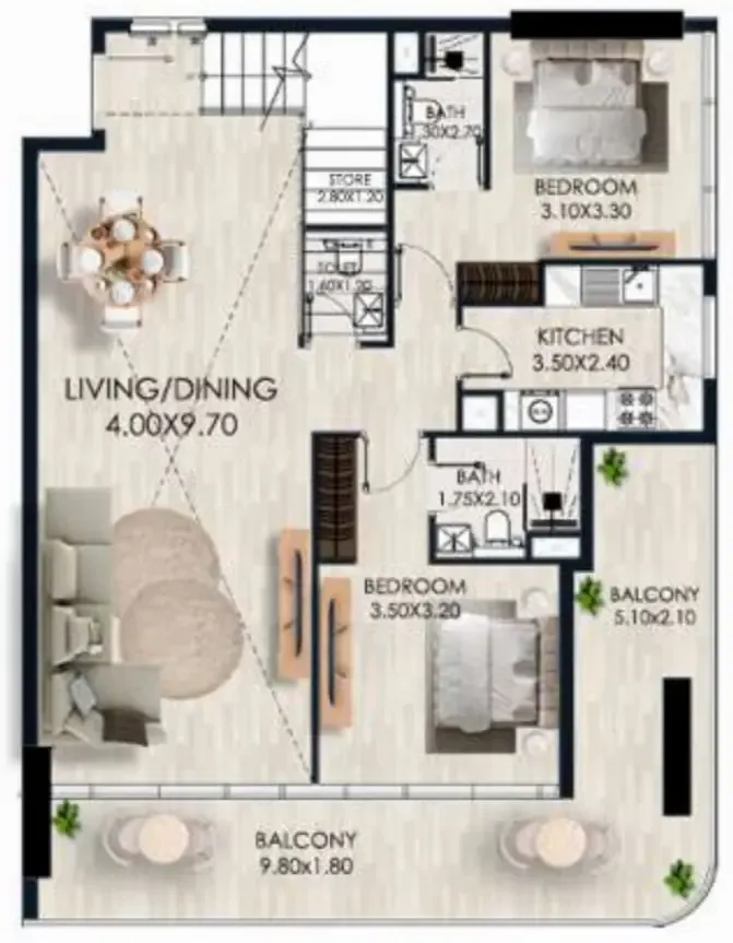 4BR Layout