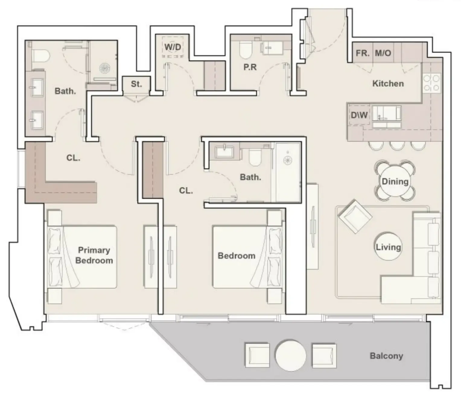 Ellington Eltiera Views floor plan