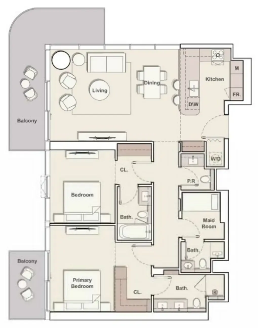 Ellington The Meriva Collection floor plan