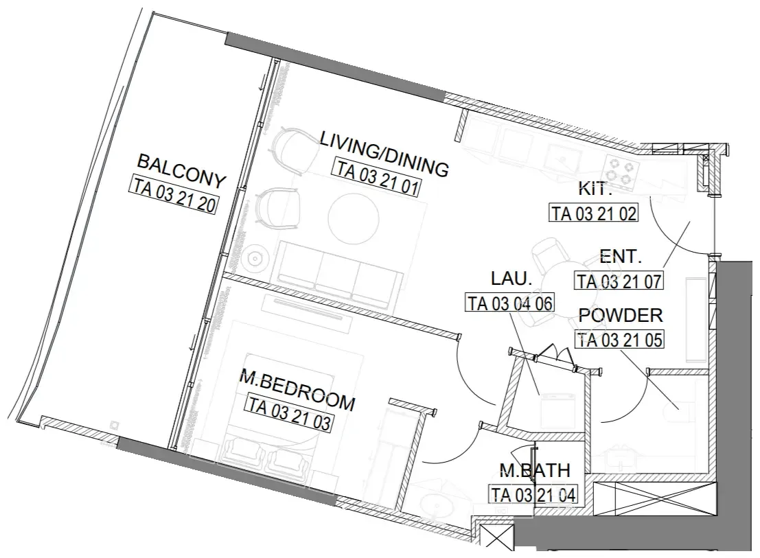 1 bed
